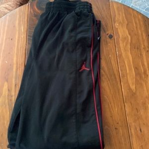 Jordan Athletic Pants Black &Red size (XL) 13-15 years
